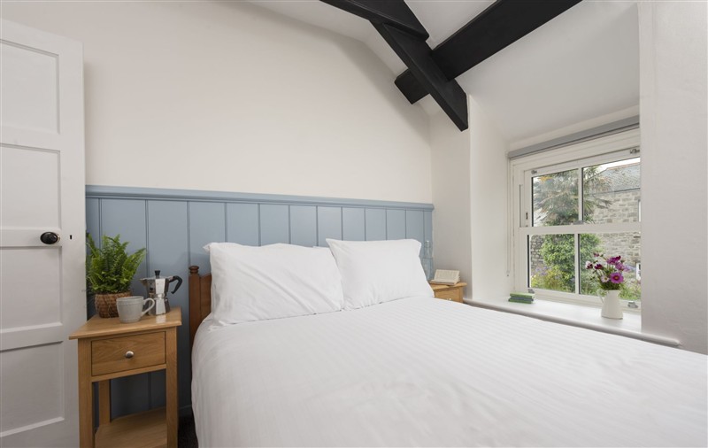 One of the bedrooms at Bridge House, Cornwall