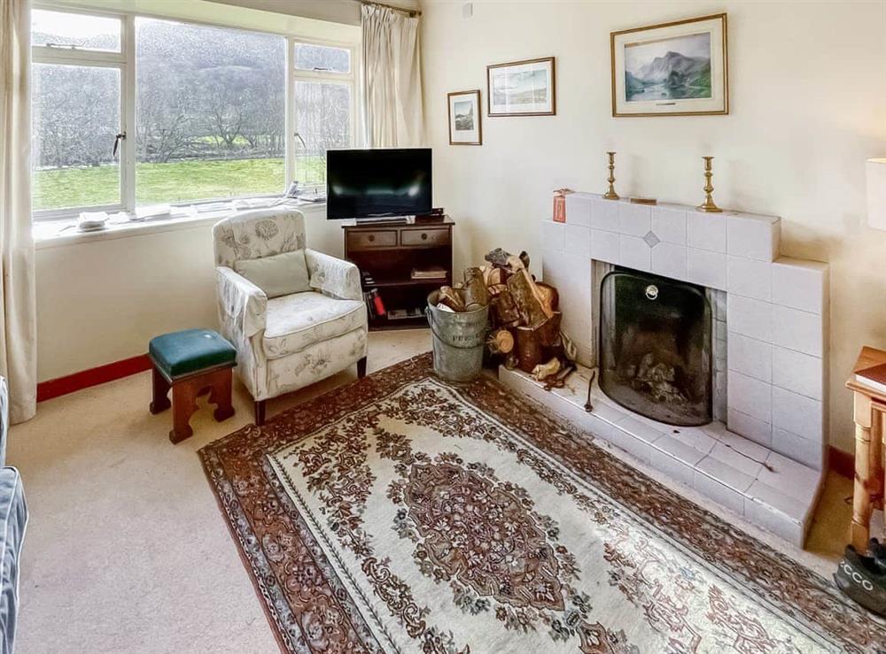 Living area at Bridge Park in Killin, Perthshire