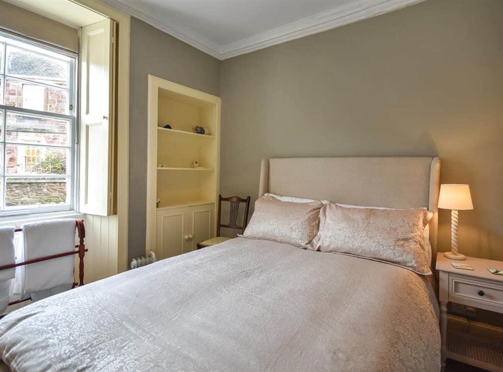 Double bedroom at Bridge Street Garden Apartment in East Linton, East Lothian