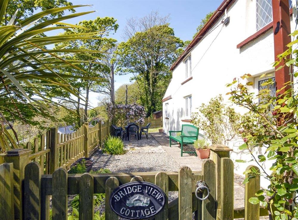 Outside at Bridge View Cottage in Middle Mill, nr Solva, Pembrokeshire, Dyfed