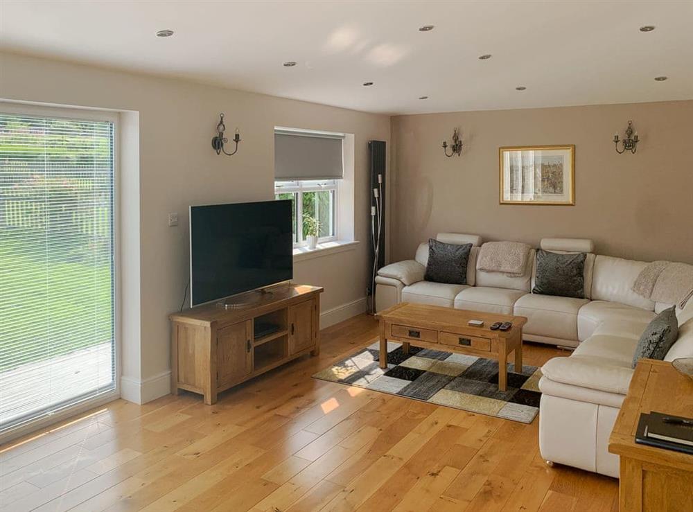 Living room at Bridge View in Kielder, near Bellinham, Northumberland