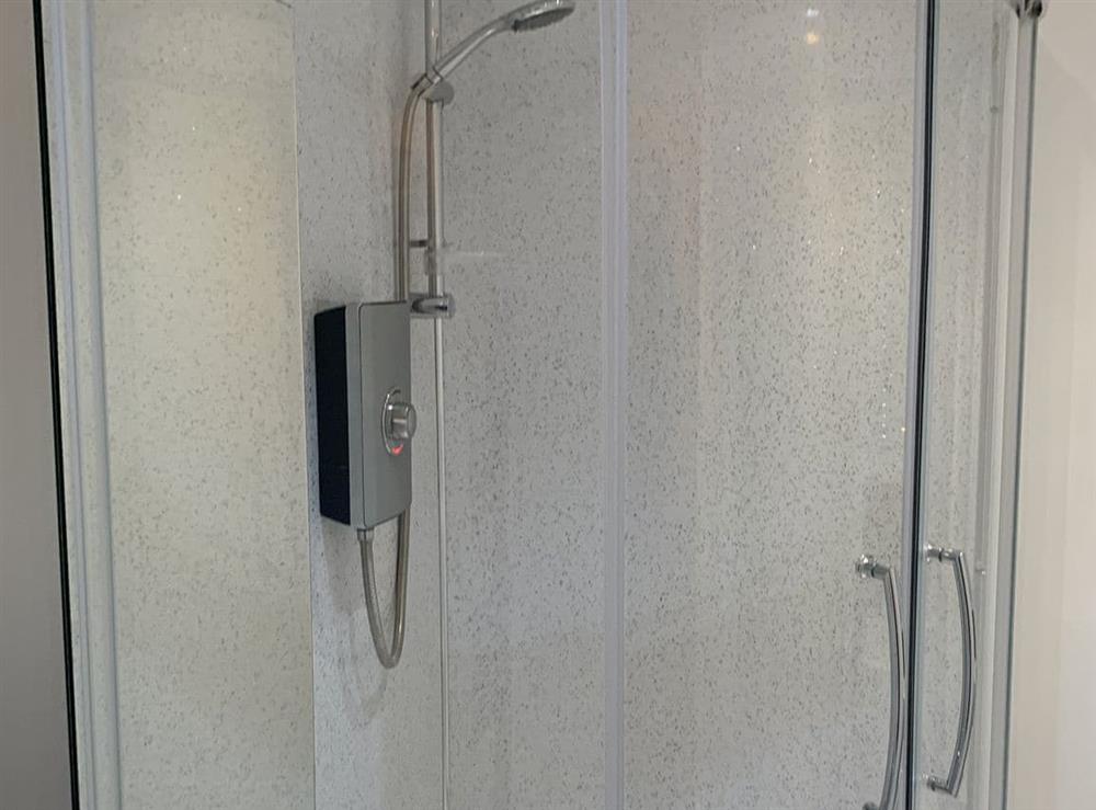 Shower room at Bridge View in Kielder, near Bellinham, Northumberland