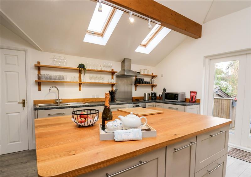 The kitchen at Bridgend Cottages, Howey near Llandrindod Wells