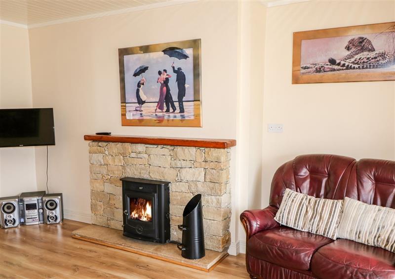 This is the living room at Bridgetown Cottage, Kerrykeel