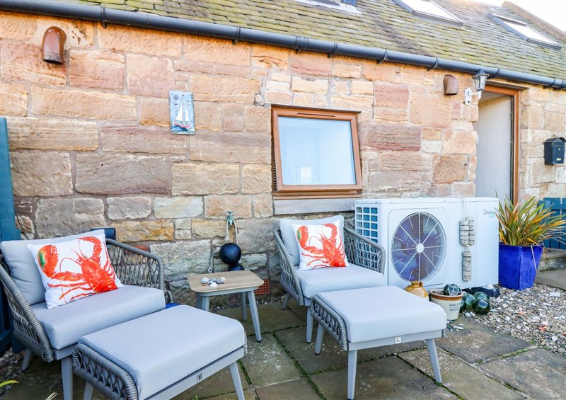 The patio at Bridle Cottage, Cove