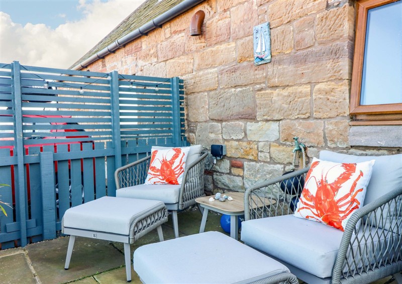 This is the patio at Bridle Cottage, Cove