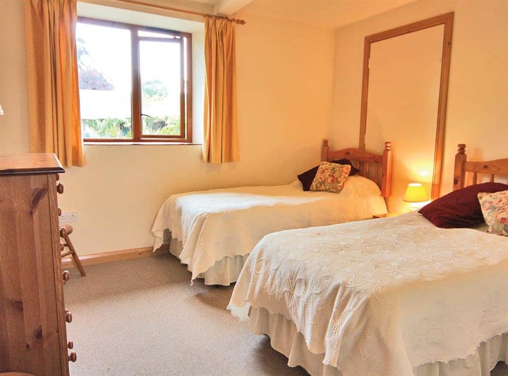 Twin bedroom at Bridle Cottage in Hentland, Ross-on-Wye , Herefordshire