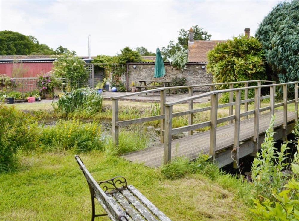 Garden and Pond at Casterbridge, 