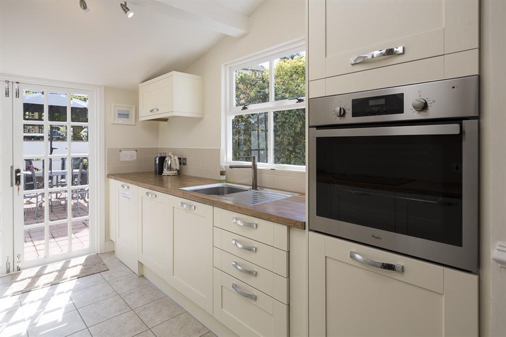 Newly refurbished (2017) and well equipped kitchen at Brierdene in , Salcombe
