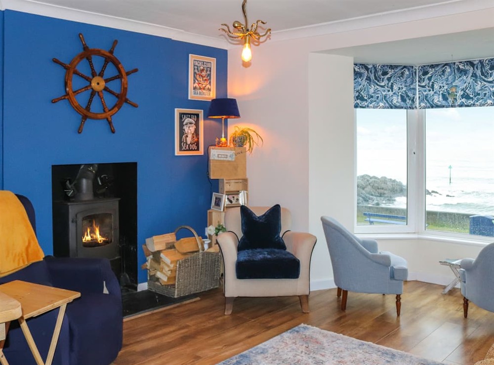 Living area at Brig Y Don in Borth, Dyfed