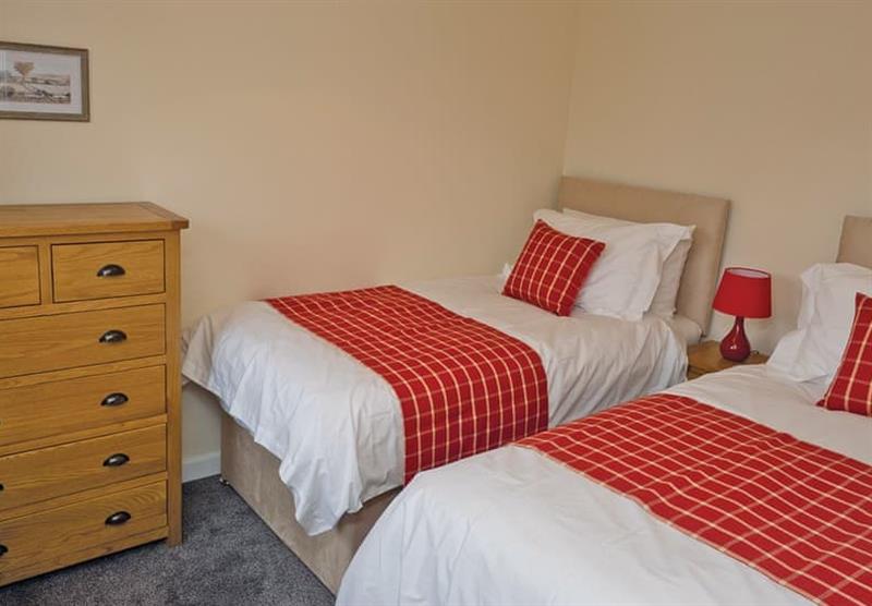Twin beds in an Oak VIP at Brigg Marina in Brigg, Lincolnshire