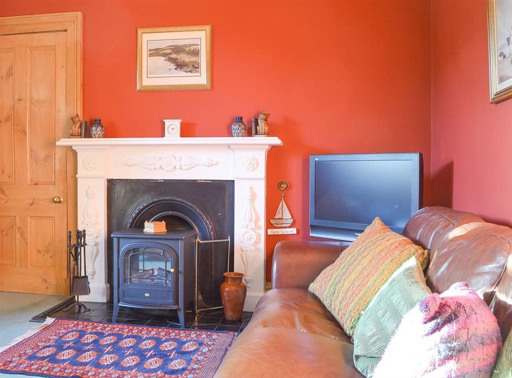 Living room at Brighton House in Nairn, Morayshire