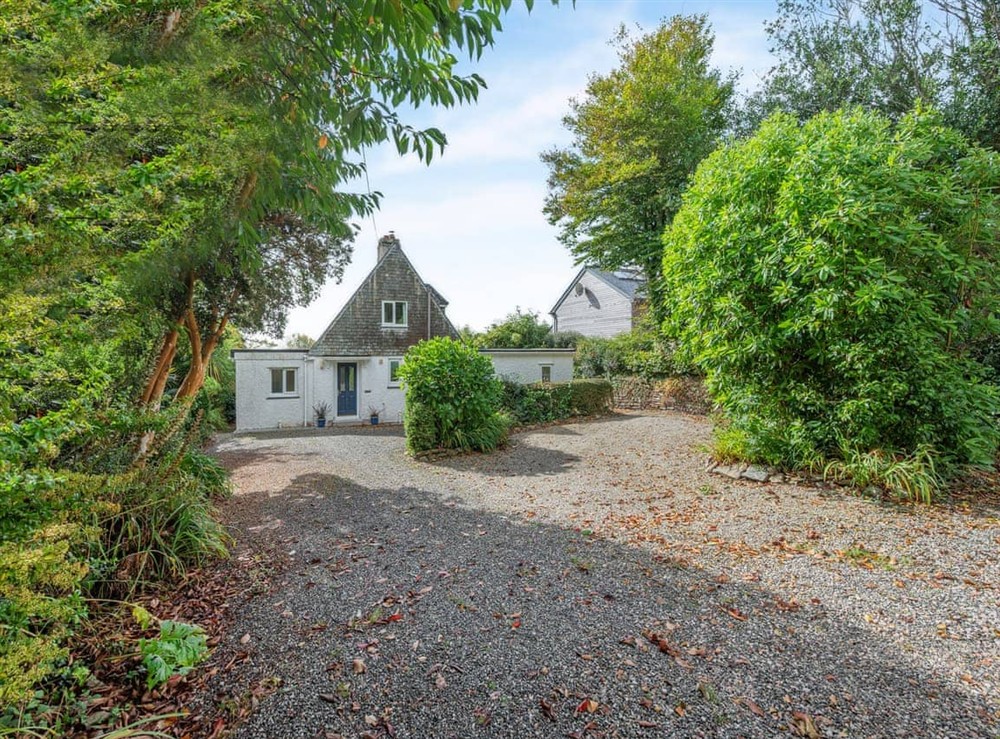 Exterior at Brigids Patch in St Mawes, Cornwall