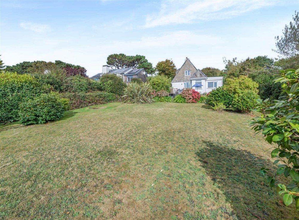 Garden at Brigids Patch in St Mawes, Cornwall