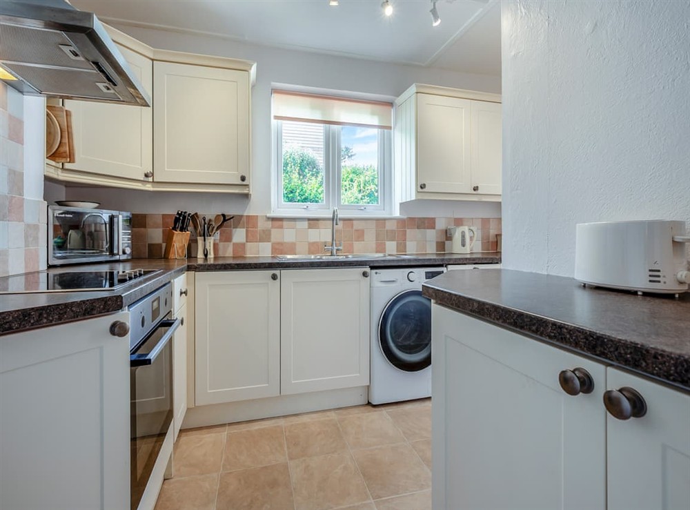 Kitchen at Brigids Patch in St Mawes, Cornwall