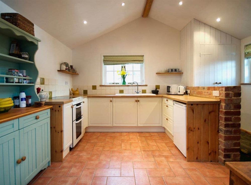 Kitchen at Brimble Cottage in Axminster, near Lyme Regis, Devon