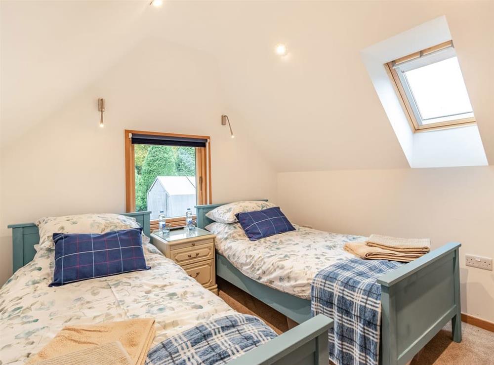 Twin bedroom at Brindleshaw Barn in Harvel, near Gravesend, Kent