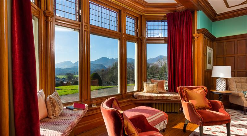 This is the living room at Bristowe Hill, Keswick