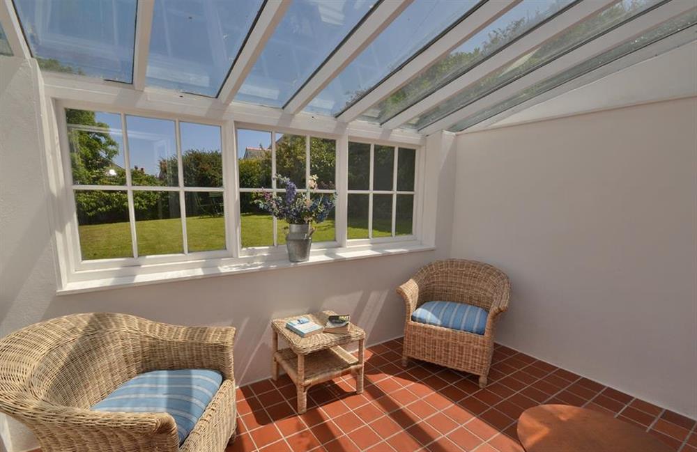 Another view of the sun room at Britannia Cottage, Stoke Fleming