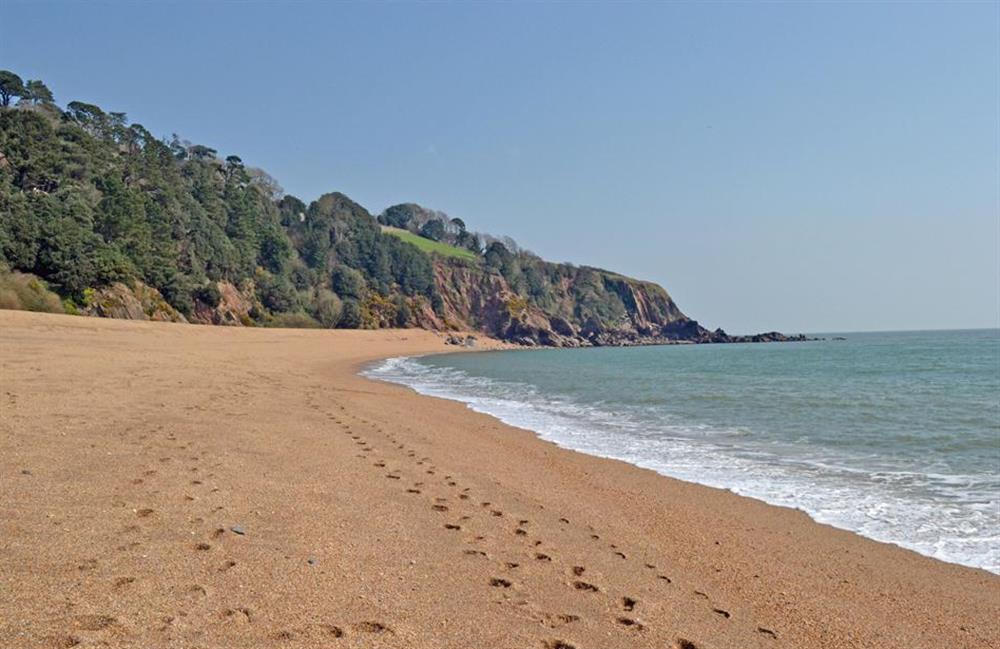 Blackpool Sands, a great family beach a very short drive away at Britannia Cottage, Stoke Fleming