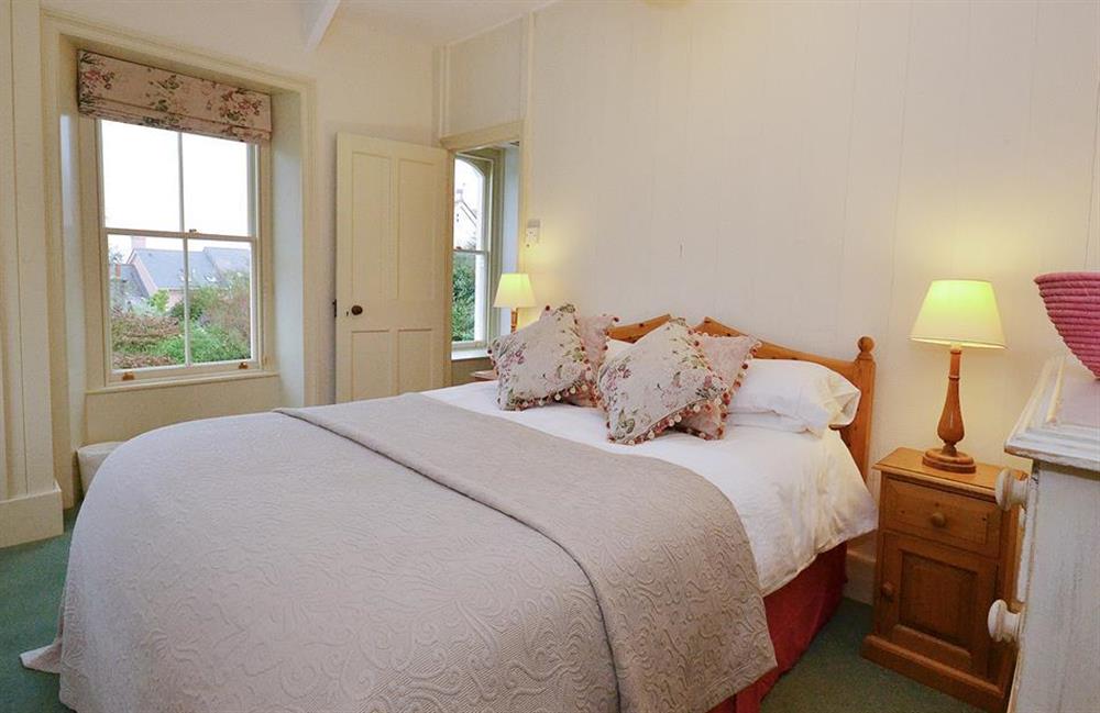 The double bedroom at Britannia Cottage, Stoke Fleming