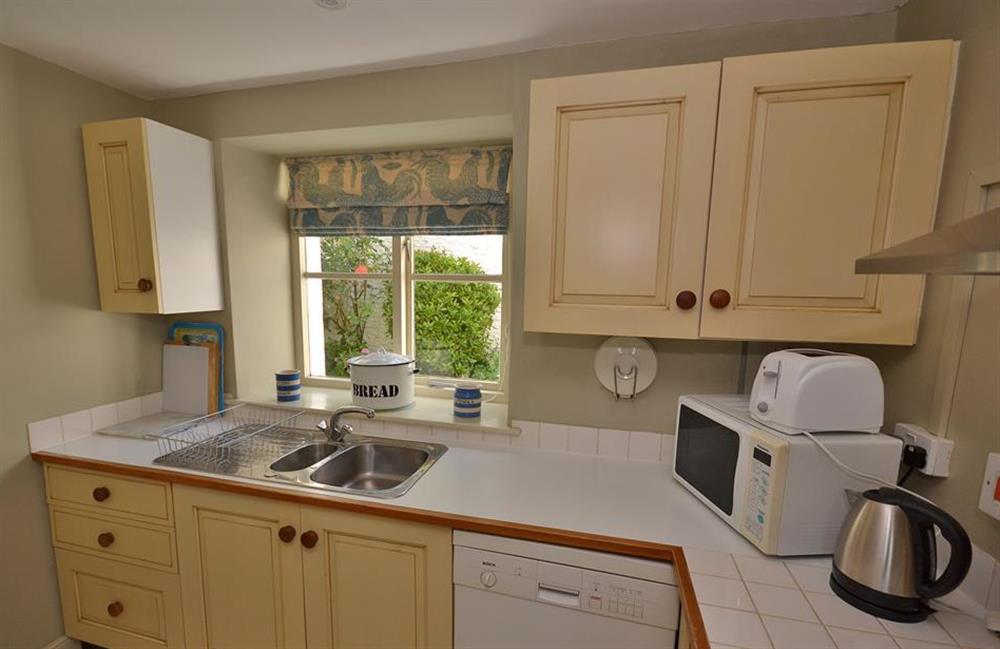 The kitchen at Britannia Cottage, Stoke Fleming