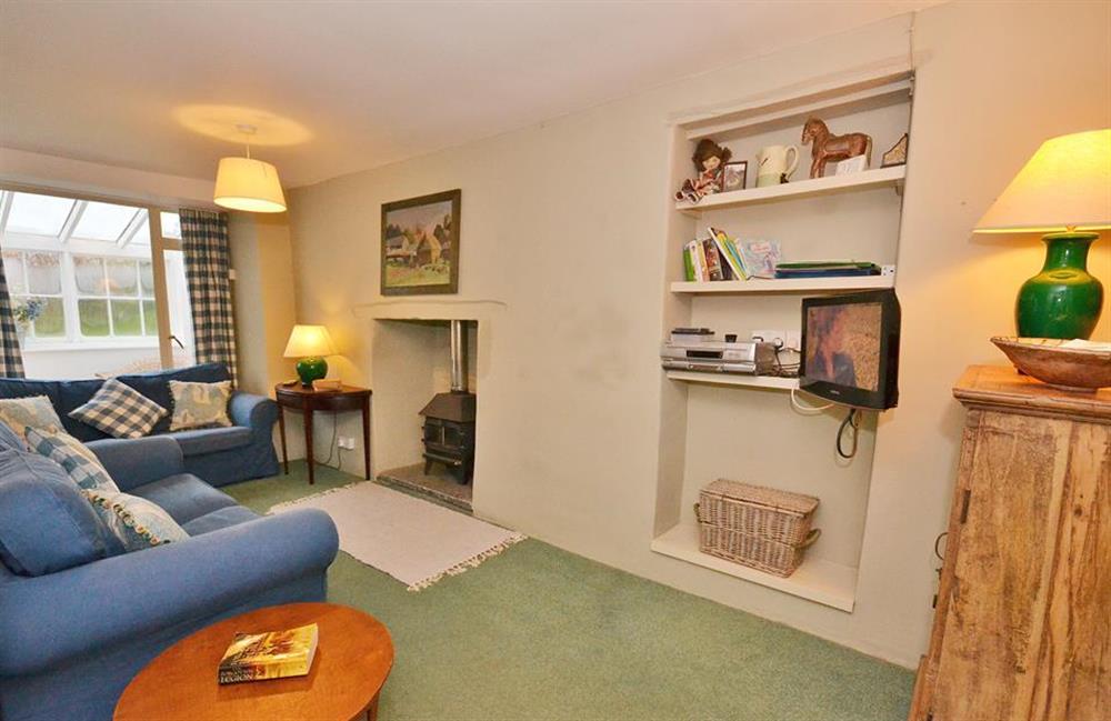 The sitting room again at Britannia Cottage, Stoke Fleming