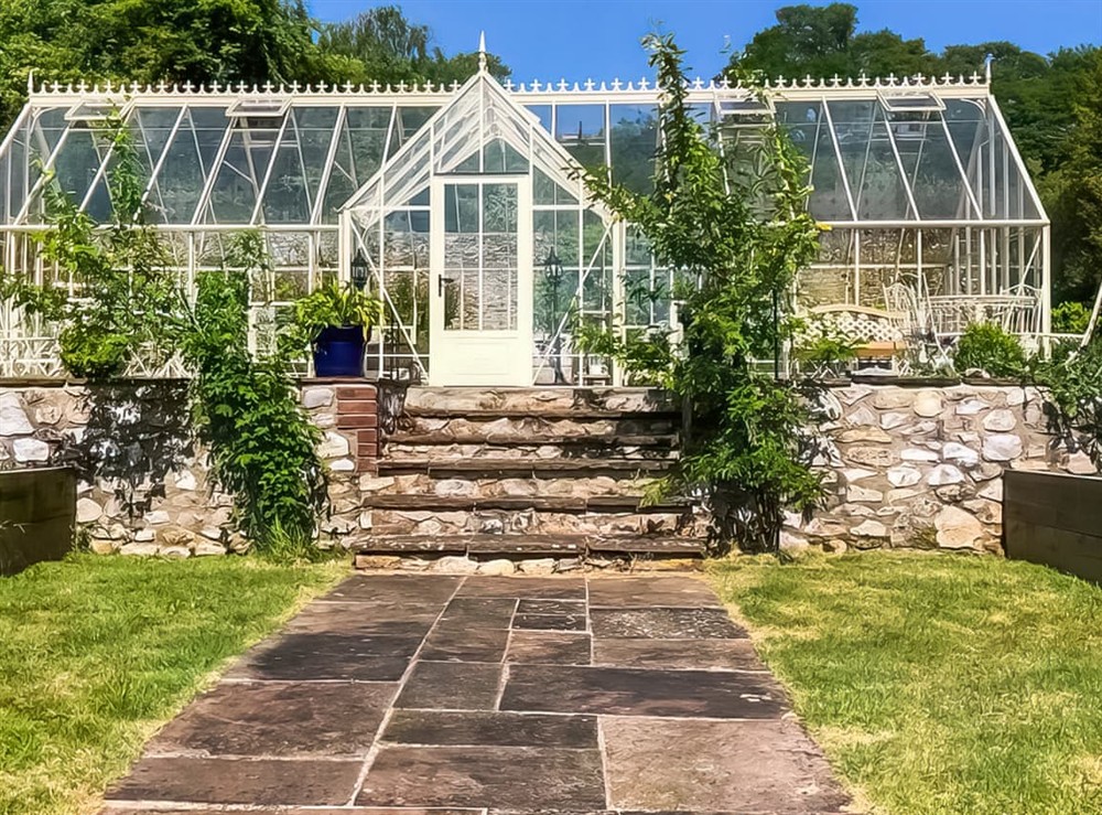 Conservatory at Britannia in Membury, near Axminster, Devon