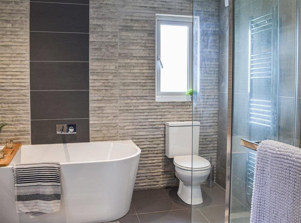 Bathroom (photo 2) at Britannic Chambers Apartment in Blaenau Ffestiniog, Gwynedd