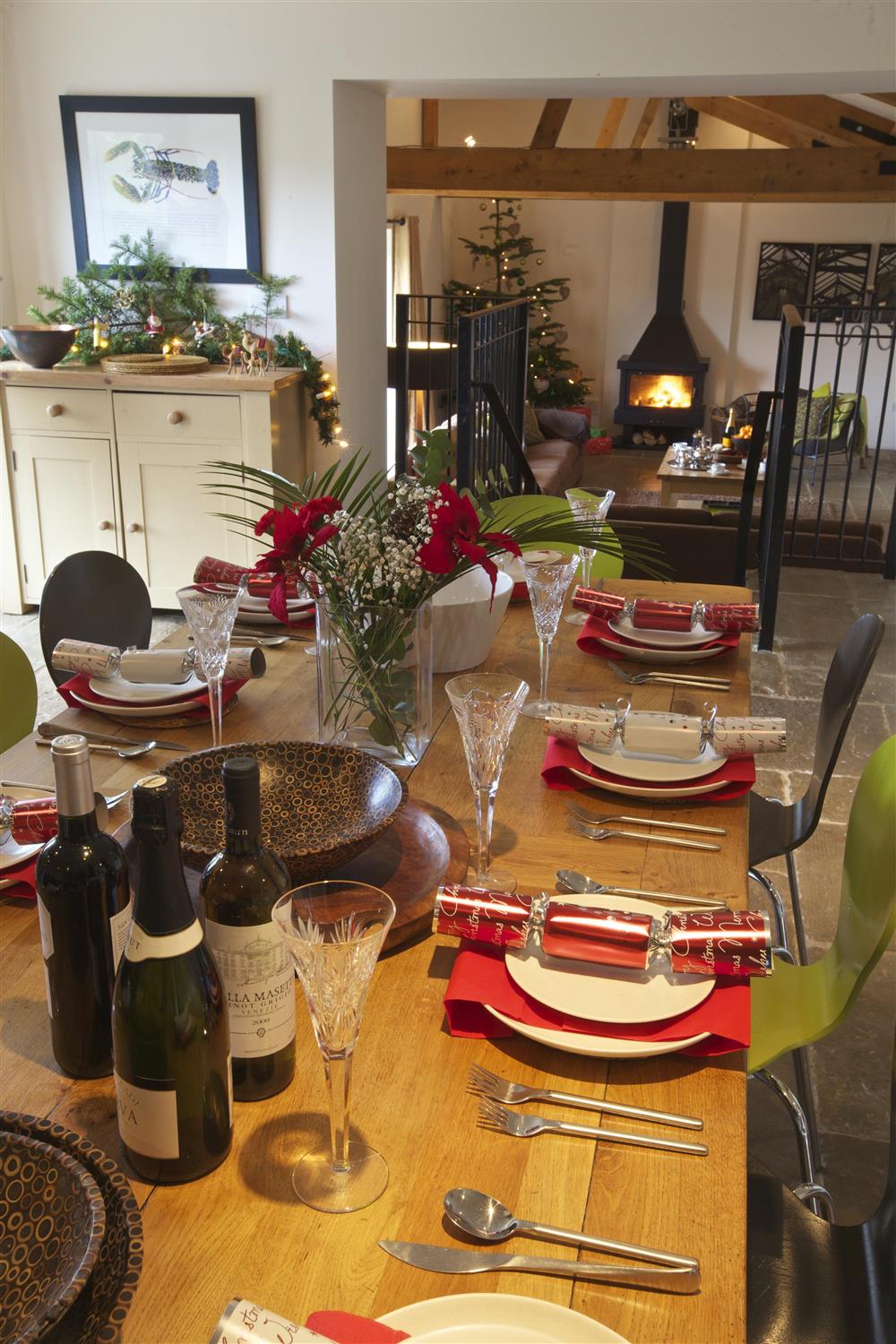 Broad Downs Barn is ideal for a festive break at Broad Downs Barn in Malborough, Nr Salcombe