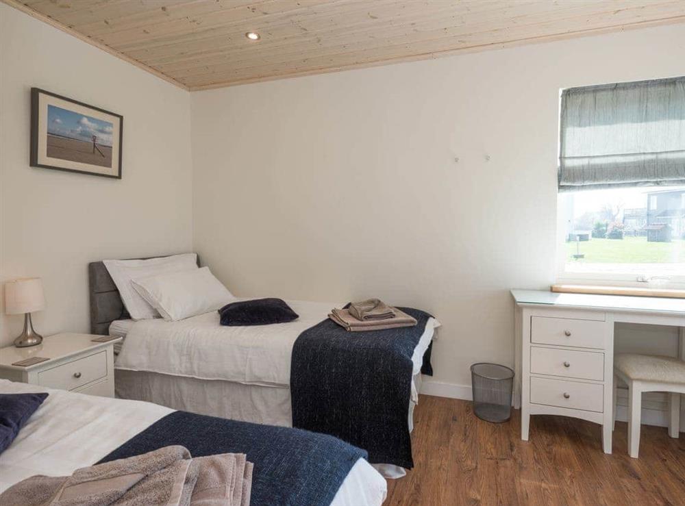 Comfortable twin bedroom at Broad Reach in Fritton, near Great Yarmouth, Norfolk