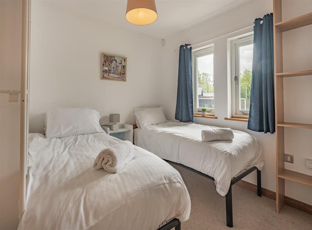 Twin bedroom at Broad View in South Walsham, Norfolk
