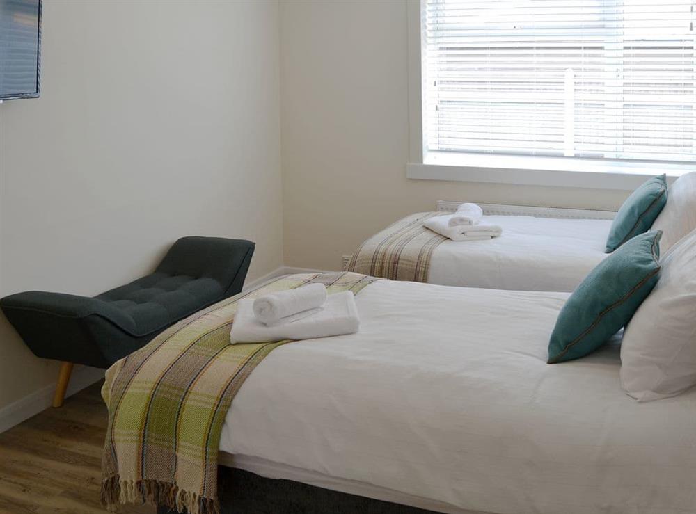 Well presented twin bedroom at Broadland Hideaway in Martham, near Great Yarmouth, Norfolk