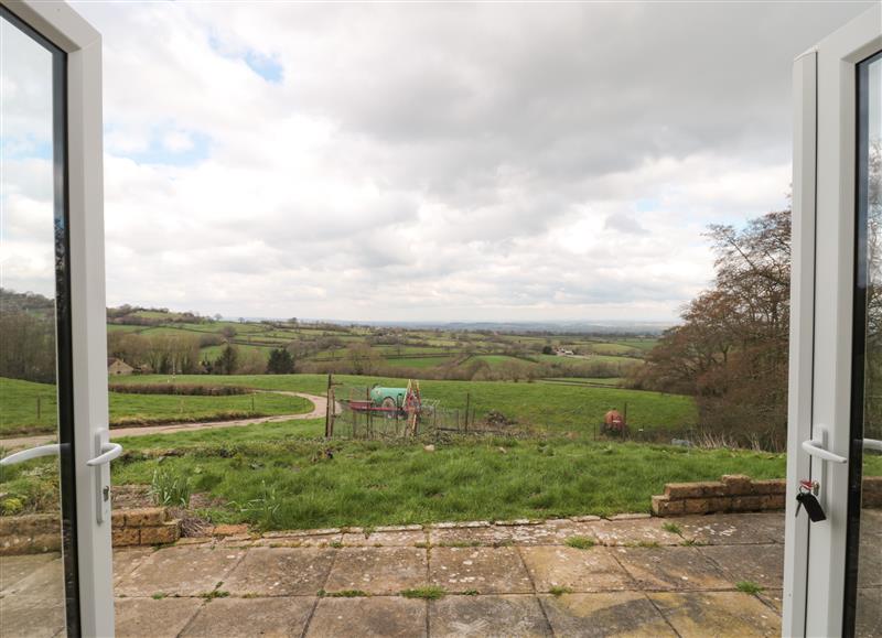 Outside at Broadlands Bungalow, Combe St Nicholas