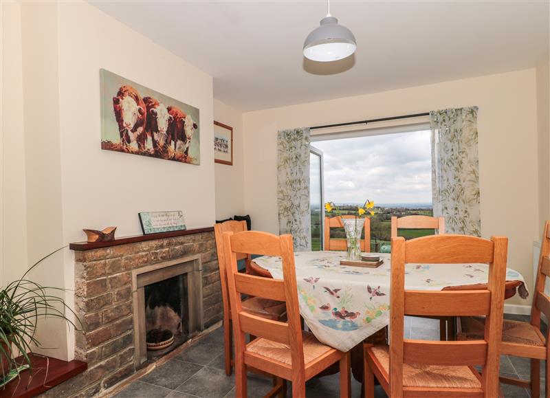 The kitchen at Broadlands Bungalow, Combe St Nicholas