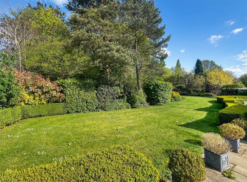 Garden at Broadlea in North Green, Nottinghamshire