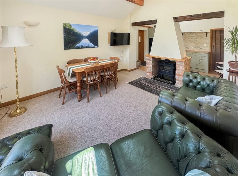 Living room/dining room at Broadlea in North Green, Nottinghamshire