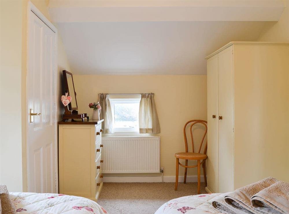 Attractive twin bedded room at Broadoak Barn in Ellesmere, Shropshire