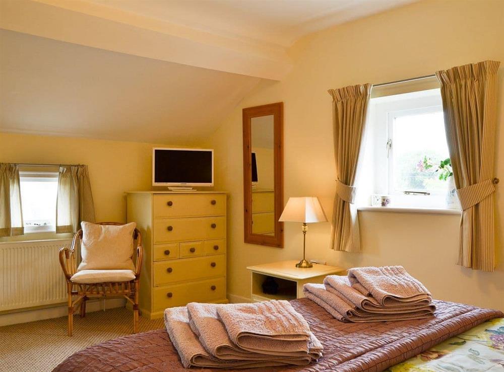 Roomy double bedroom at Broadoak Barn in Ellesmere, Shropshire