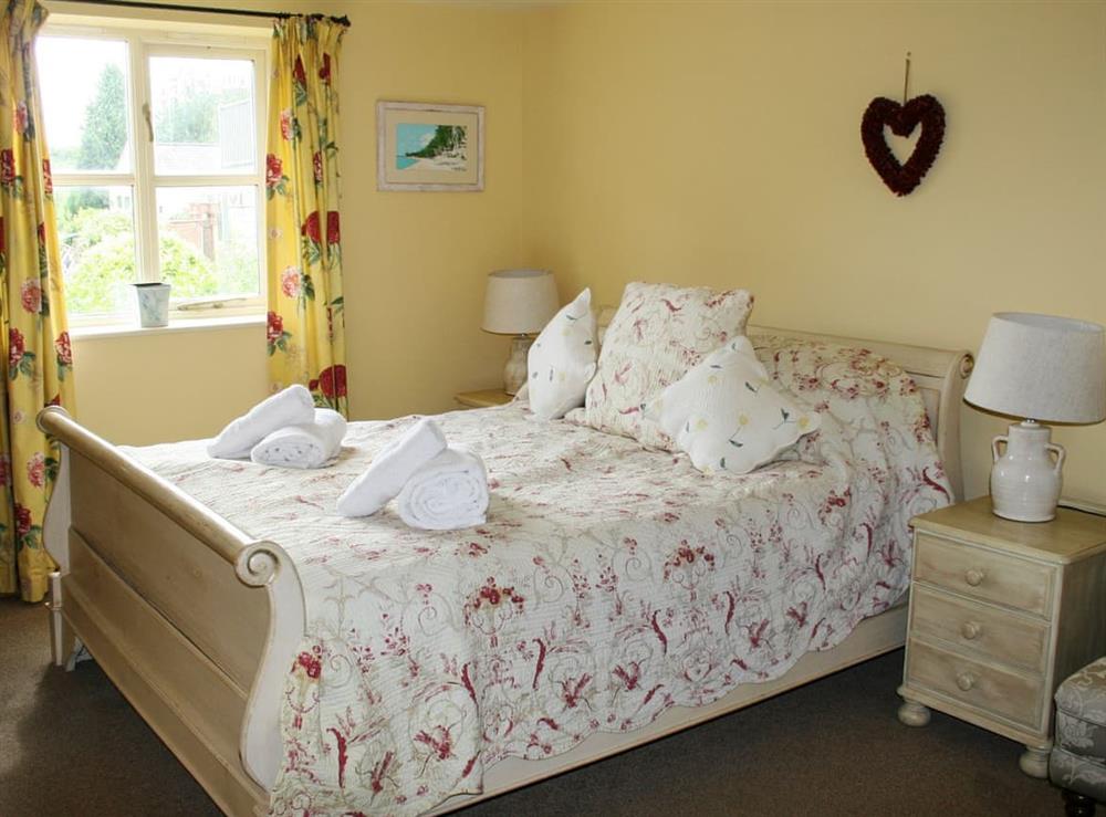 Double bedroom at Carrot Cottage, 
