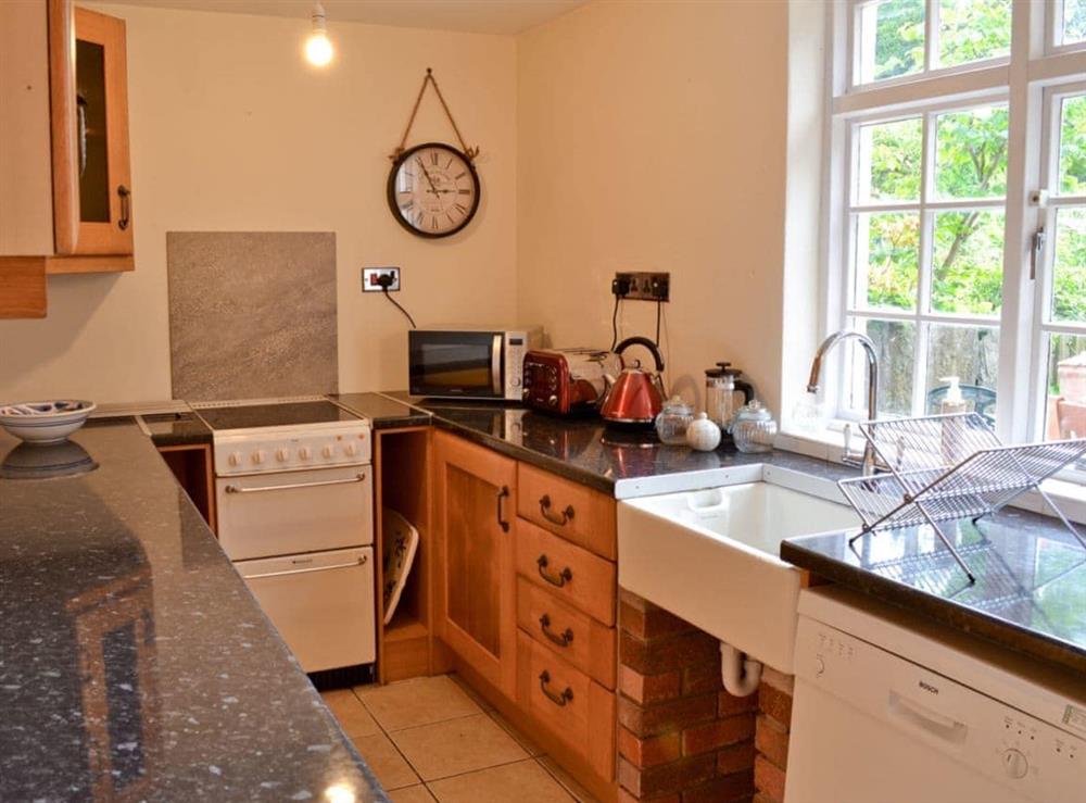 Kitchen at Brock Cottage in Broughton-in-Furness, near Ulverston, Cumbria