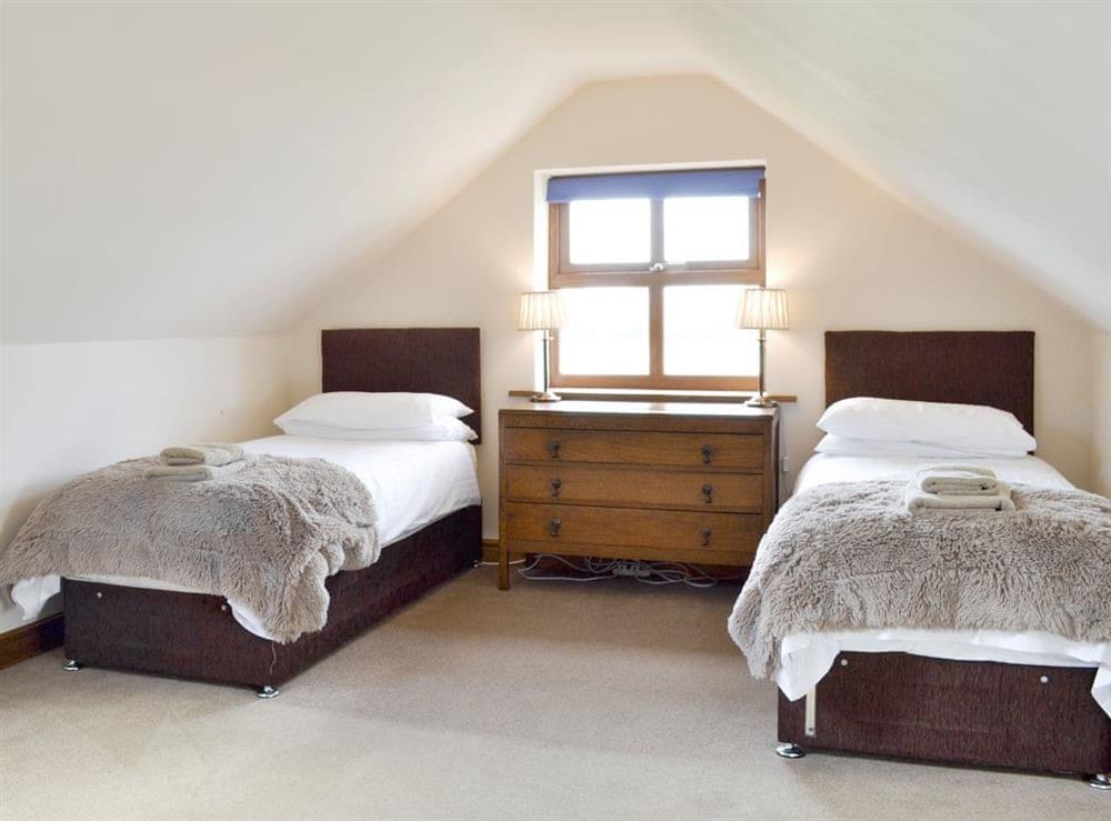 Good-sized twin bedroom at Barley Edge, 