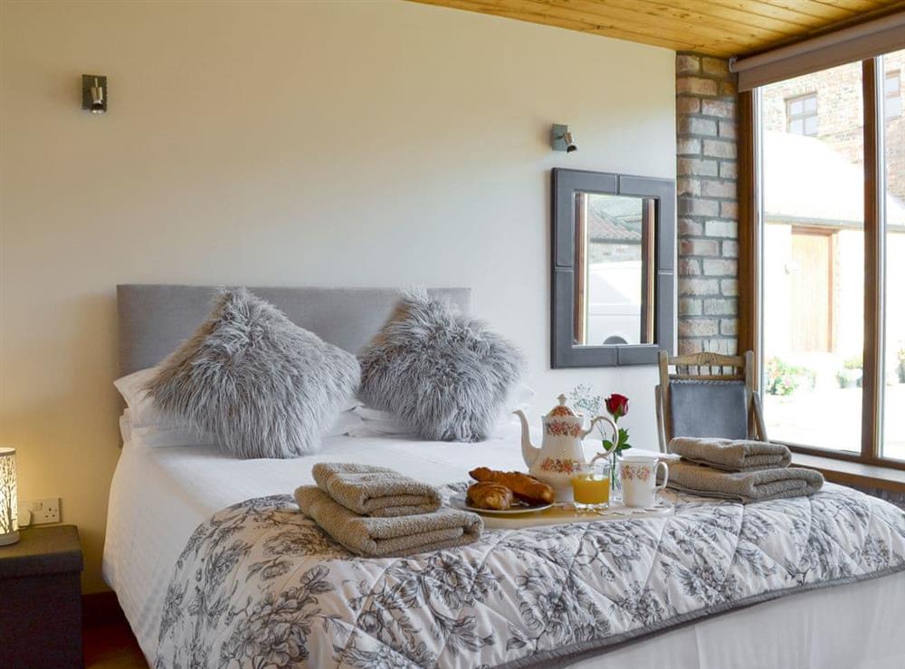 Relaxing double bedroom at Barley Edge, 