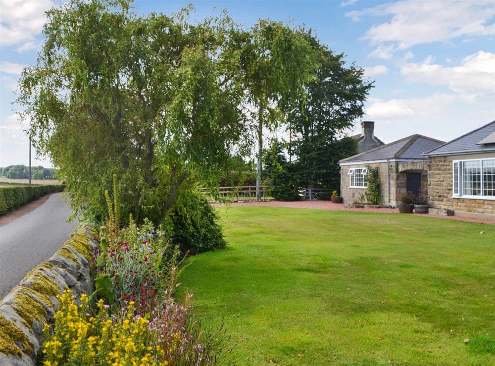 Exterior at Brocks Retreat in Felton, Northumberland