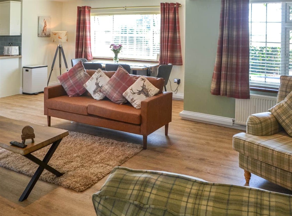 Open plan living space (photo 2) at Brocks Retreat in Felton, Northumberland
