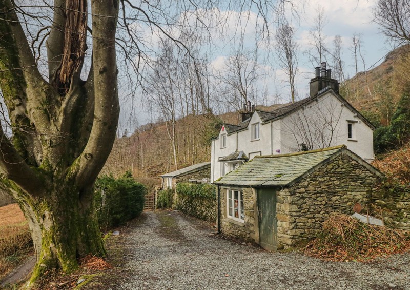Outside Brockstone at Brockstone, Grasmere