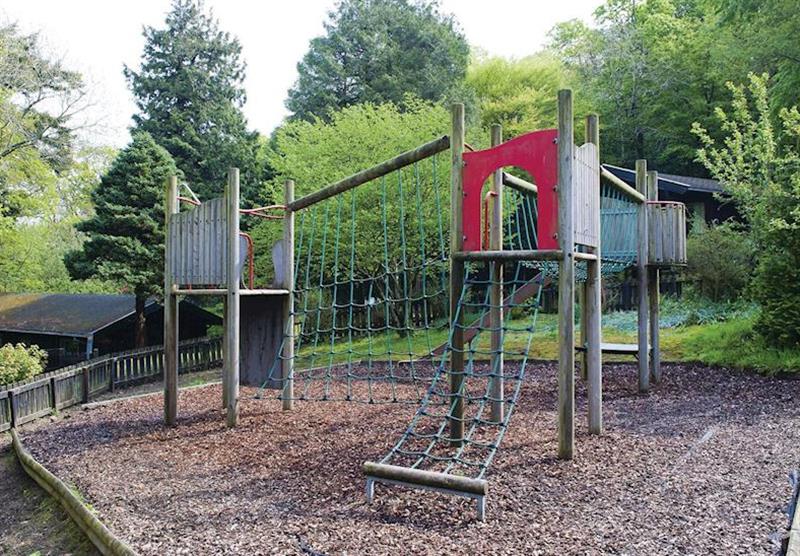 Children’s play area at Brockwood Hall Lodges in Millom, Cumbria & The Lakes