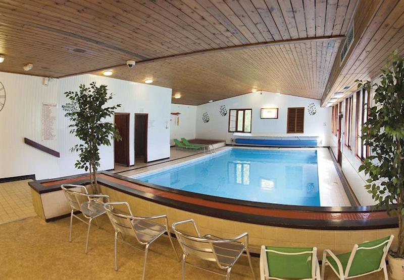 Indoor heated pool at Brockwood Hall Lodges in Millom, Cumbria & The Lakes
