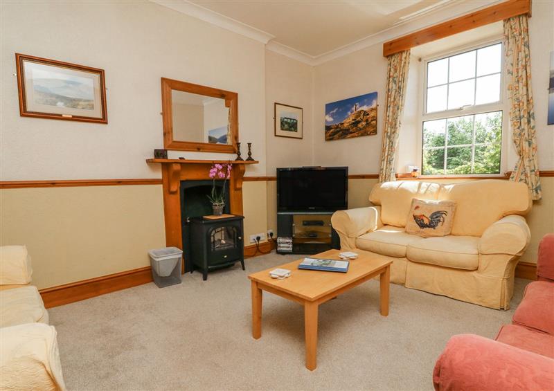 This is the living room at Brokan, Meldon near Sourton Down