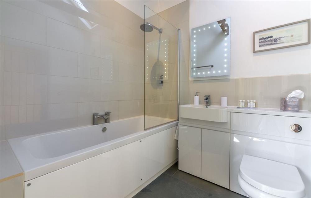 Bathroom with shower over at Bromholm Barn, Ridlington